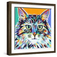 Dramatic Cats I-Carolee Vitaletti-Framed Art Print