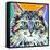 Dramatic Cats I-Carolee Vitaletti-Framed Stretched Canvas