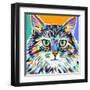 Dramatic Cats I-Carolee Vitaletti-Framed Art Print