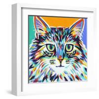 Dramatic Cats I-Carolee Vitaletti-Framed Art Print