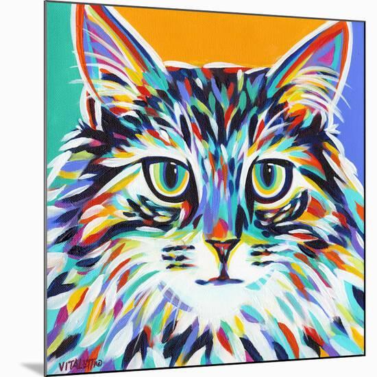 Dramatic Cats I-Carolee Vitaletti-Mounted Art Print