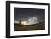 Dramatic Cloud Formations at the Edge of an Evening Thunderstorm in Rural Oklahoma-Louise Murray-Framed Photographic Print