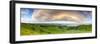 Dramatic Cloud Formations over the Picturesque Coastal Settlement-Doug Pearson-Framed Photographic Print