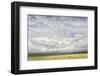 Dramatic Clouds Above Wheat Field, Palouse Region of Eastern Washington-Adam Jones-Framed Photographic Print