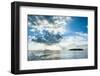 Dramatic Clouds at Sunset over the Mamanucas Islands, Fiji, South Pacific, Pacific-Michael Runkel-Framed Photographic Print