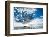 Dramatic Clouds at Sunset over the Mamanucas Islands, Fiji, South Pacific-Michael Runkel-Framed Photographic Print