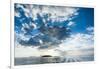 Dramatic Clouds at Sunset over the Mamanucas Islands, Fiji, South Pacific-Michael Runkel-Framed Photographic Print