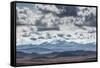 Dramatic Clouds Billow Above a Landscape with the Cordillera Real in the Distance-Alex Saberi-Framed Stretched Canvas