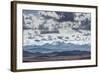 Dramatic Clouds Billow Above a Landscape with the Cordillera Real in the Distance-Alex Saberi-Framed Photographic Print