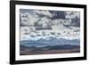 Dramatic Clouds Billow Above a Landscape with the Cordillera Real in the Distance-Alex Saberi-Framed Photographic Print