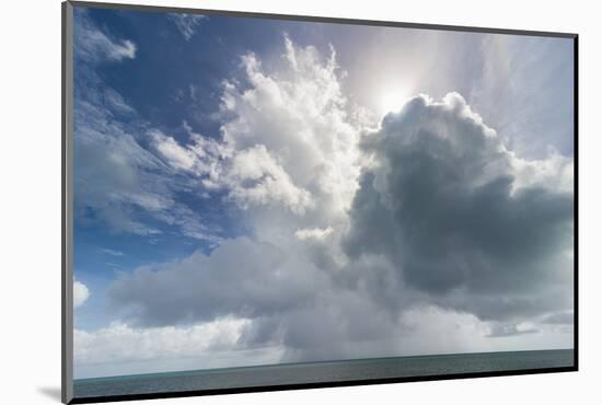 Dramatic clouds in the Pacific, Wallis and Futuna, Pacific-Michael Runkel-Mounted Photographic Print