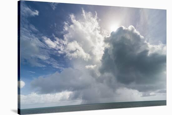 Dramatic clouds in the Pacific, Wallis and Futuna, Pacific-Michael Runkel-Stretched Canvas