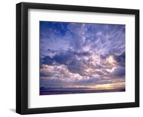 Dramatic cloudy and bright sky in Alaska-Stuart Westmorland-Framed Photographic Print