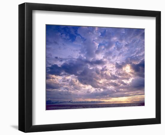 Dramatic cloudy and bright sky in Alaska-Stuart Westmorland-Framed Photographic Print