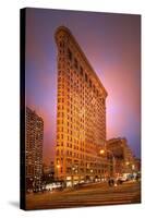 Dramatic Flatiron-Natalie Mikaels-Stretched Canvas