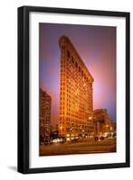 Dramatic Flatiron-Natalie Mikaels-Framed Photographic Print