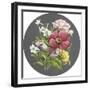 Dramatic Floral Bouquet I-Megan Meagher-Framed Art Print