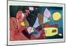 Dramatic Landscape, 1928-Paul Klee-Mounted Giclee Print