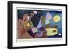Dramatic Landscape, 1928-Paul Klee-Framed Giclee Print