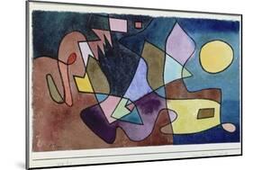 Dramatic Landscape, 1928-Paul Klee-Mounted Giclee Print