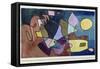 Dramatic Landscape, 1928-Paul Klee-Framed Stretched Canvas