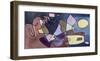 Dramatic Landscape-Paul Klee-Framed Art Print