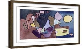 Dramatic Landscape-Paul Klee-Framed Art Print