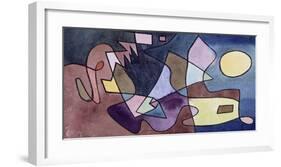 Dramatic Landscape-Paul Klee-Framed Art Print