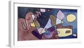 Dramatic Landscape-Paul Klee-Framed Art Print