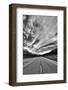 Dramatic Monochrome Road-SnelsonStock-Framed Photographic Print