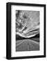 Dramatic Monochrome Road-SnelsonStock-Framed Photographic Print