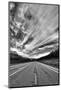 Dramatic Monochrome Road-SnelsonStock-Mounted Photographic Print