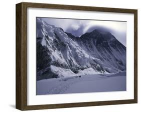 Dramatic Mt. Everest Landscape, Nepal-Michael Brown-Framed Premium Photographic Print