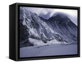 Dramatic Mt. Everest Landscape, Nepal-Michael Brown-Framed Stretched Canvas