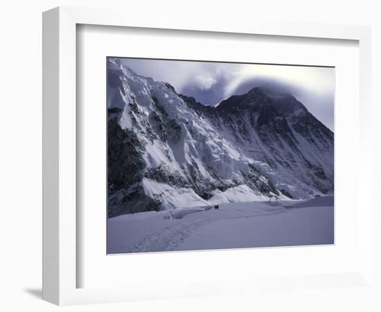 Dramatic Mt. Everest Landscape, Nepal-Michael Brown-Framed Photographic Print