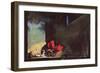 Dramatic Operatic Scene-null-Framed Art Print