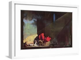 Dramatic Operatic Scene-null-Framed Art Print