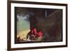 Dramatic Operatic Scene-null-Framed Art Print