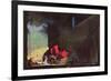 Dramatic Operatic Scene-null-Framed Art Print