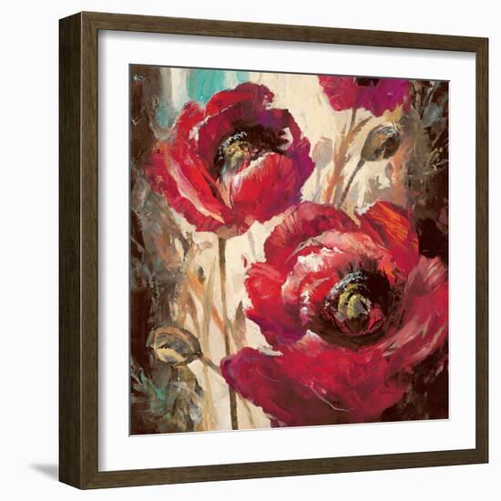 Dramatic Poppy-Brent Heighton-Framed Art Print