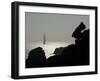 Dramatic Seascape and Lighthouse, Island of Ushant, Brittany, France, Europe-Groenendijk Peter-Framed Photographic Print