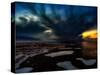 Dramatic Skies over Reykjavik, Iceland Digital Composite-Ragnar Th Sigurdsson-Stretched Canvas