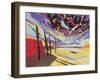 Dramatic Sky, La Rocque, Jersey, 1995-Derek Crow-Framed Giclee Print