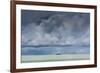 Dramatic Sky over a Little Island in the Rock Islands, Palau, Central Pacific, Pacific-Michael Runkel-Framed Photographic Print