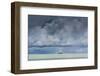 Dramatic Sky over a Little Island in the Rock Islands, Palau, Central Pacific, Pacific-Michael Runkel-Framed Photographic Print