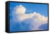 Dramatic Sky with Stormy Clouds-AwaylGl-Framed Stretched Canvas