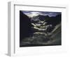 Dramatic Sun and Clouds on Southside of Everest, Nepal-Michael Brown-Framed Photographic Print