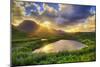 Dramatic Sunset at Kauai Fish Ponds, Hawaii-Vincent James-Mounted Photographic Print