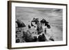 Dramatic View of Shark's Teeth Rock (Gigi Hiu)-Fadil Aziz/Alcibbum Photography-Framed Photographic Print