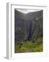 Dramatic Waterfall Near Sankaber, the Ethiopian Highlands, Ethiopia-Gavin Hellier-Framed Photographic Print